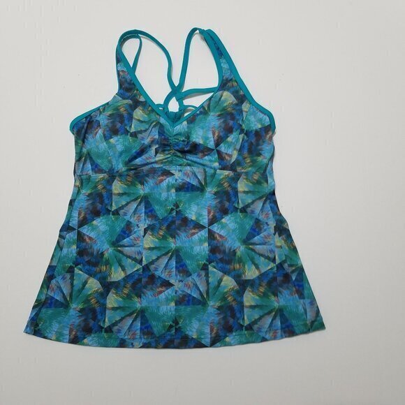 Prana Tankini Swim Top Padded Size XS - Picture 1 of 8